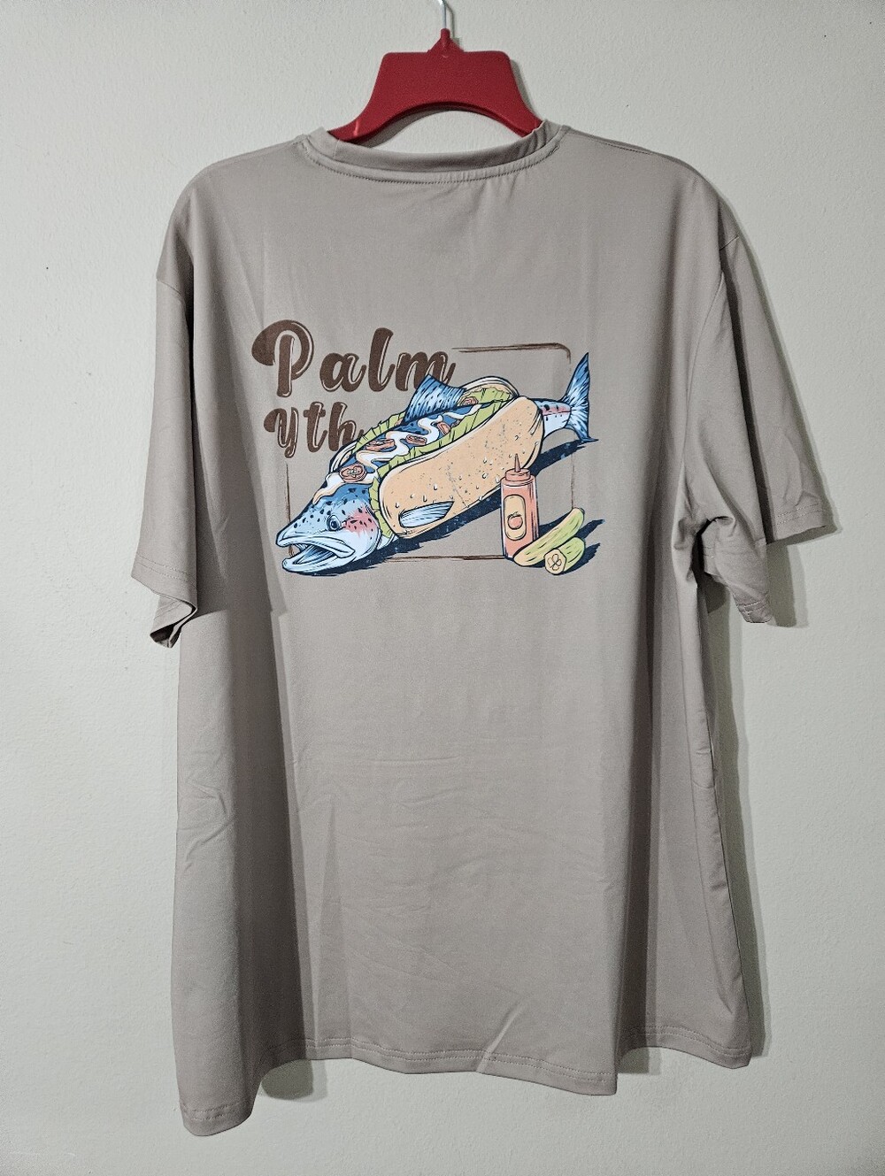 Palmyth Performance Fish Tshirt Large